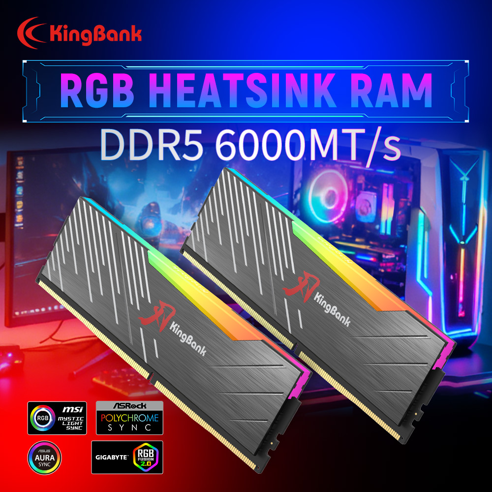 KingBank KRRB DDR5 RGB SoarBla - Ddr5 16Gb 6000Mhz incelemesi ve fiyatı
