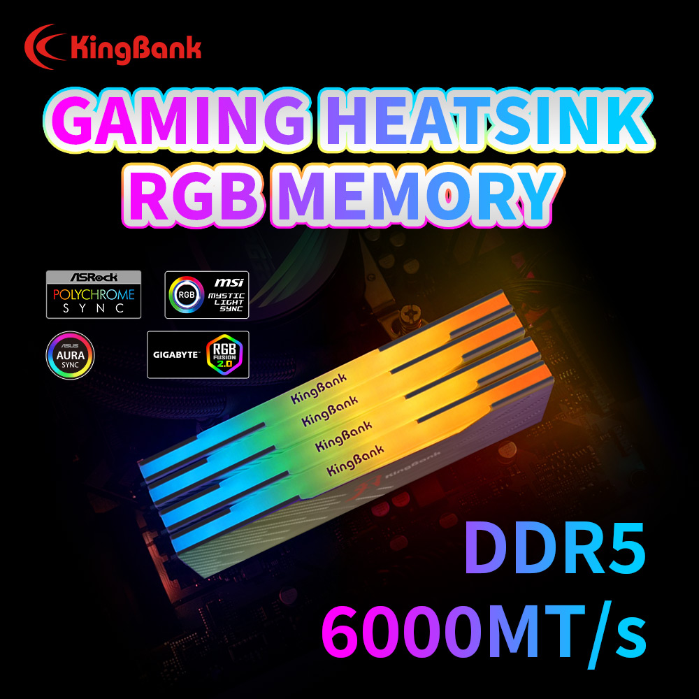 KingBank KRRB DDR5 RGB SoarBla - Ddr5 16Gb 6000Mhz incelemesi ve fiyatı