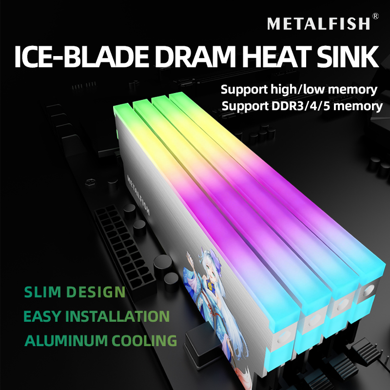 METALFISH DRAM Soğutucu 5 V-3P - Ddr5 Ram incelemesi ve fiyatı