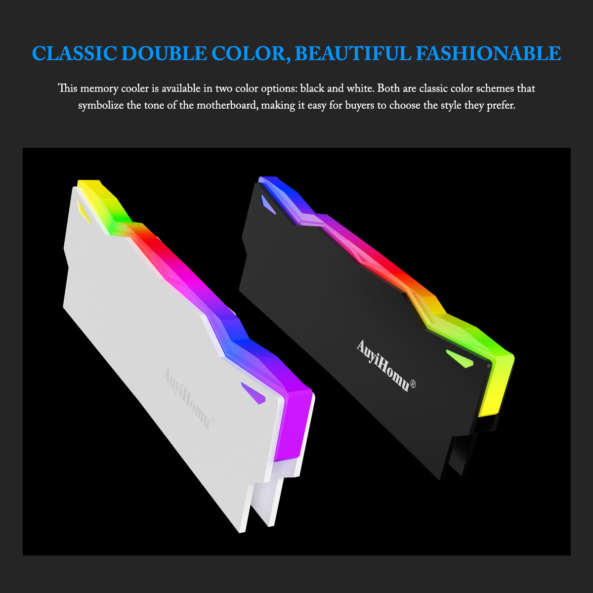 AuyiHomu RGB Soğutucu, 5V 3Pin - Ddr5 Ram incelemesi ve fiyatı